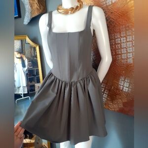 Zara Grey Mini Dress